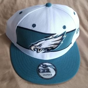 Eagles new era 59fifty snap back hat